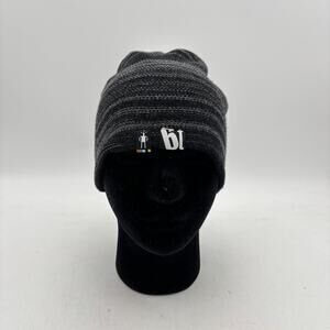 Smartwool Boundary Line Reversible Beanie Hat Merino Wool One Size Gorpcore